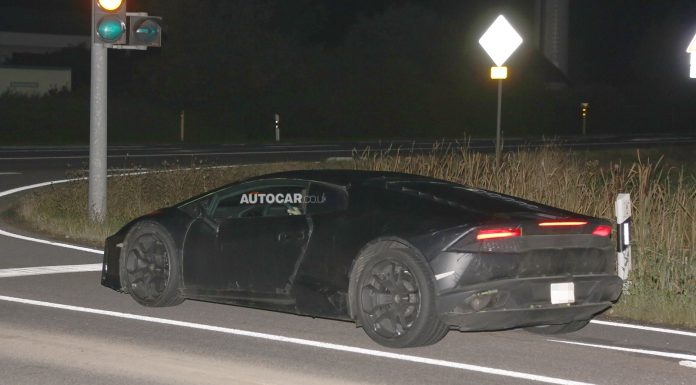 2015 Lamborghini Cabrera Spotted Driving