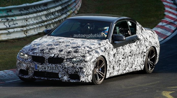 Nurburgring Hosts BMW M4 Convertible Testing