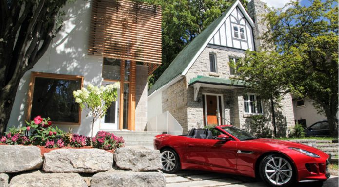 Buy This Canadian House and get a Free Jaguar F-Type