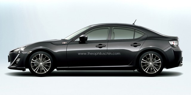 How a Toyota GT86 Will Look
