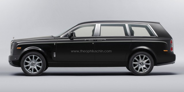 Rolls-Royce SUV Receives Simple Render