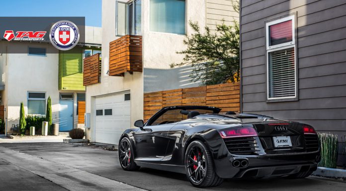 Black on Black Audi R8 Spyder by TAG Motorsports