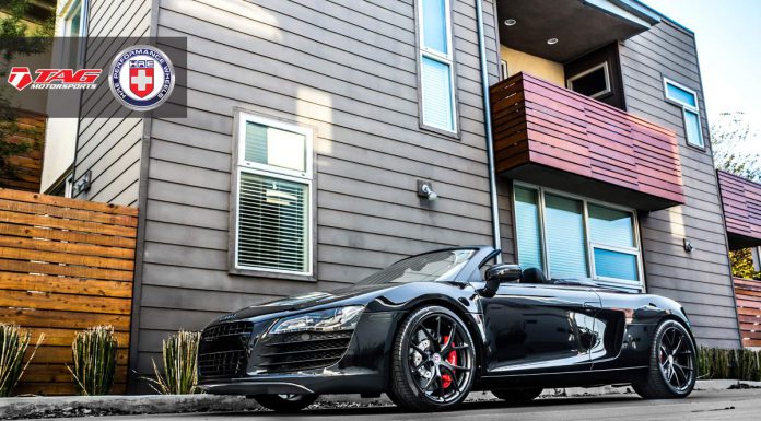 Black on Black Audi R8 Spyder by TAG Motorsports