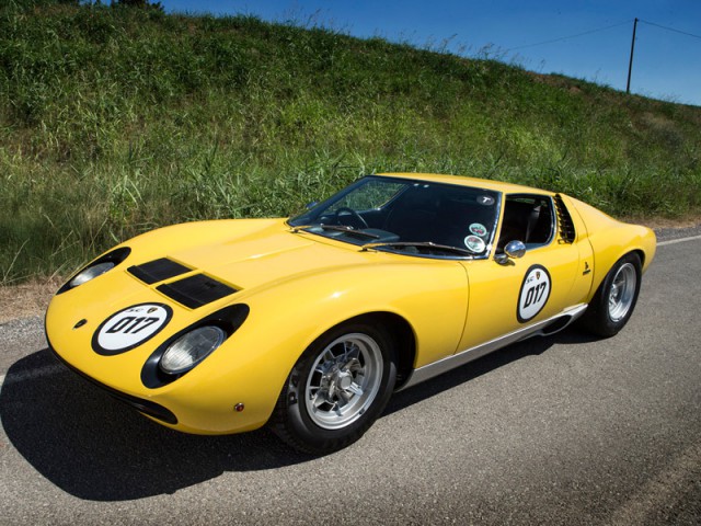 Rod Stewart's Former Lamborghini Miura SV For Sale