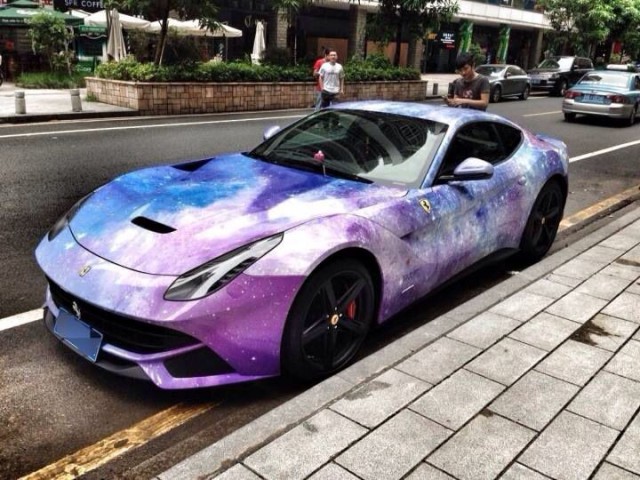 Selection of Crystal Encrusted Ferrari's and Lamborghini's