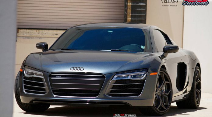 Audi R8 With Vellano Wheels Looks Slick