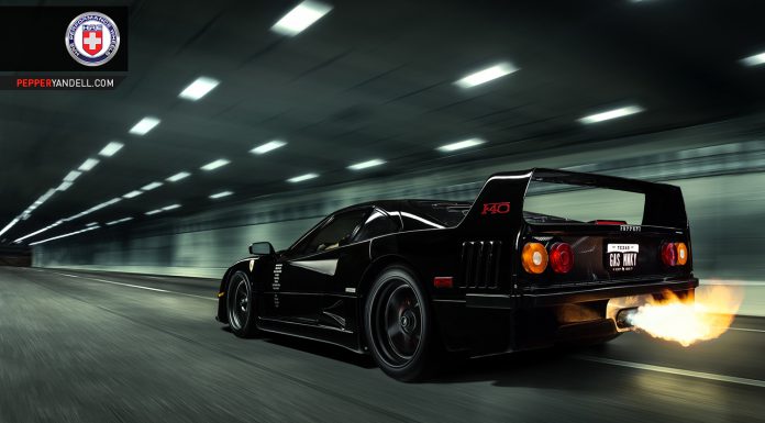 Shooting the Epic Black-on-Black Ferrari F40 by Gas Monkey Garage