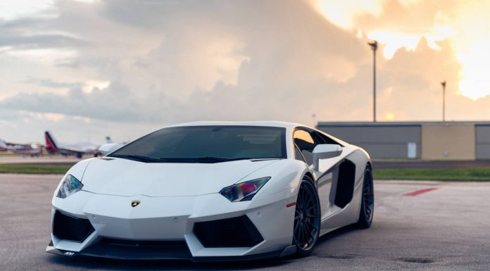 White Lamborghini Aventador Receives ADV.1 Treatment