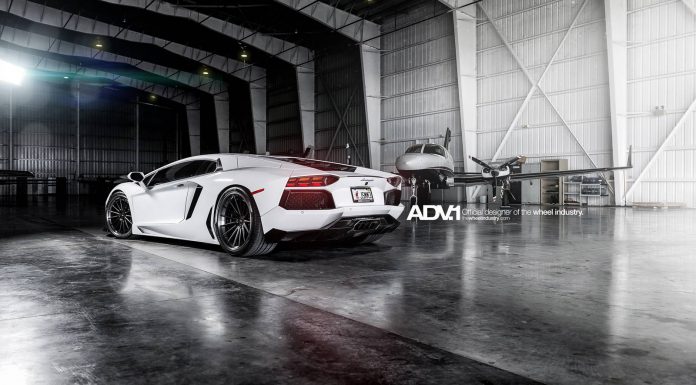 White Lamborghini Aventador Receives ADV.1 Treatment