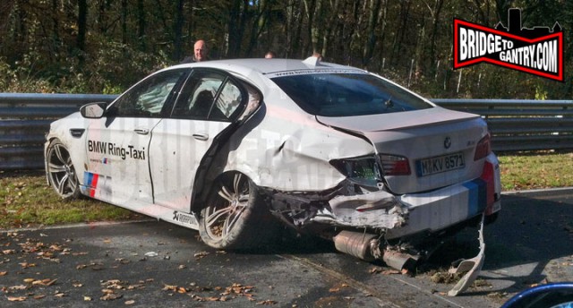 BMW M5 Crash