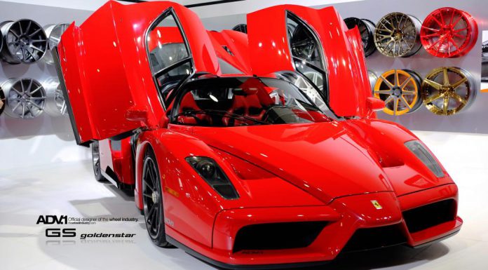 ADV.1-Equipped Ferrari Enzo Stuns at 2013 CIAPE Show in China