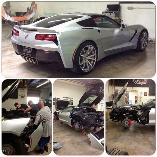 TS Designs Creating Widebody 2014 Corvette Stingray for SEMA 2013