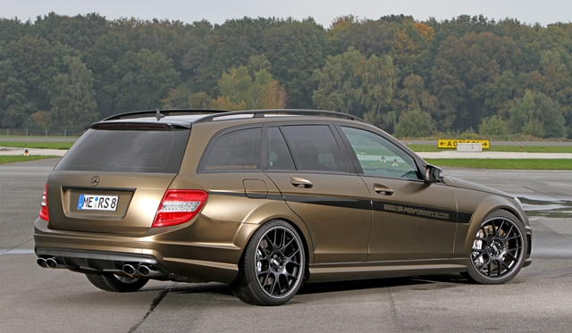 Official: Matt Gold Mercedes-Benz C63 AMG by SR-Performance