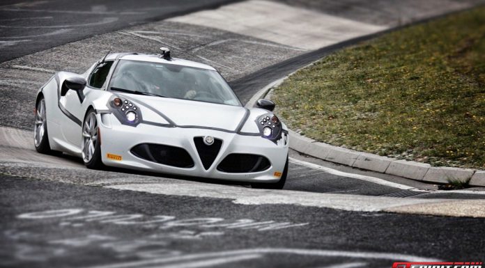 Highlights of the Alfa Romeo 4C's Nurburgring Lap