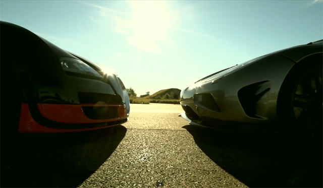 Drag Race of The Decade: Koenigsegg Agera R vs Bugatti Veyron Grand Sport Vitesse