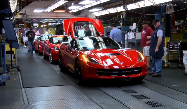 Watch Production of the 2014 Chevrolet Corvette Stingray