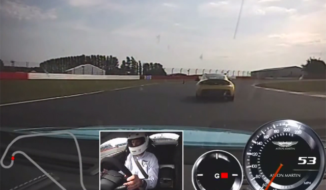 2014 Aston Martin V12 Vantage S Laps Silverstone