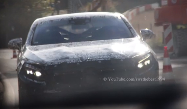 2015 Mercedes-Benz S63 AMG Coupe Filmed Testing