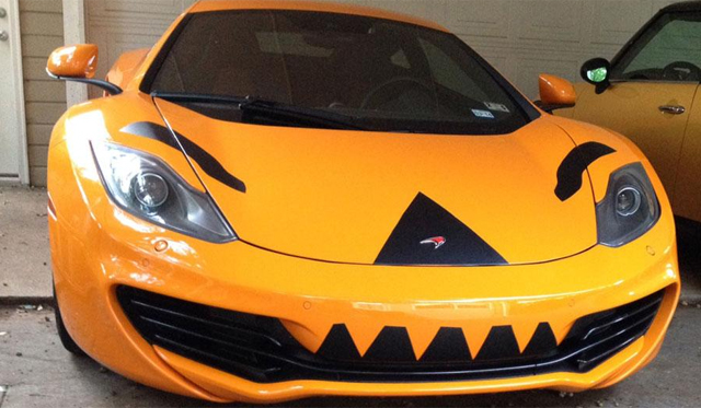 McLaren 12C Receives Halloween Inspired Outfit