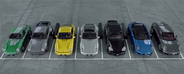 The Soundtrack of Seven Generations of Porsches