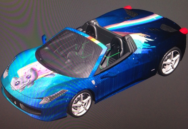 No Please No, Deadmau5 Considering Nyan Cat Ferrari 458 Spider Wrap