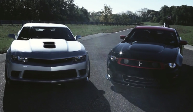 Chevrolet Unsurprisingly Concludes Camaro Z/28 is way Better Than Mustang Boss 302