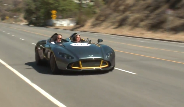 Jay Leno Drives Insanely Rare Aston Martin CC100 Speedster