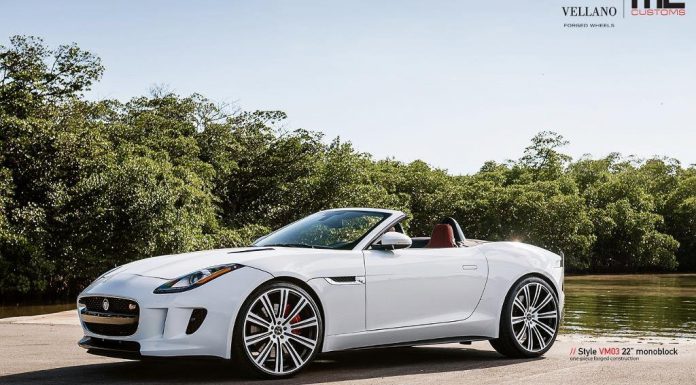 Jaguar F-Type with Vellano Wheels 