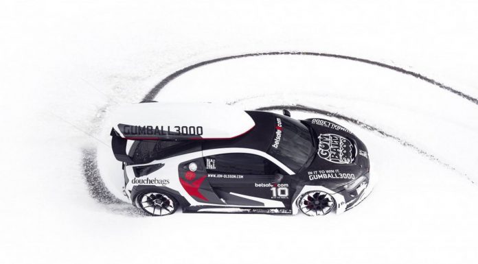 Jon Olsson Audi R8 in Austria 