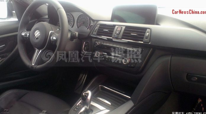 Leaked Image Shows 2014 BMW M3 Interior