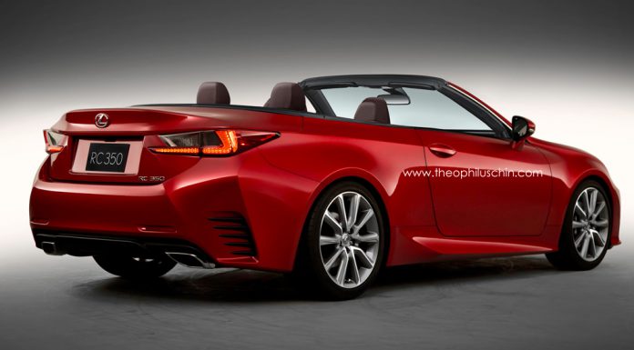 How a Possible Lexus RC Convertible Will Look