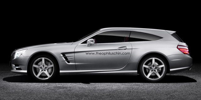 Mercedes-Benz SL Shooting Brake Imagined