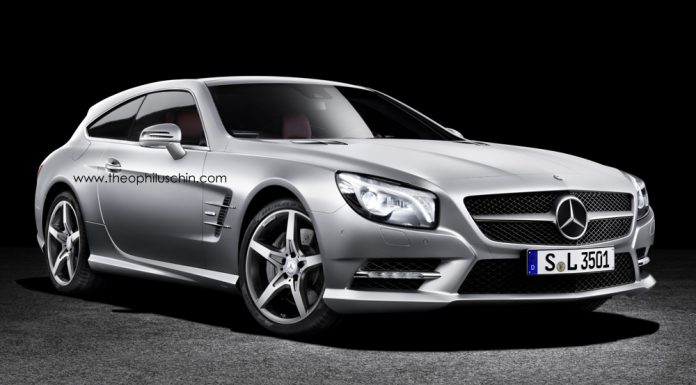 Mercedes-Benz SL Shooting Brake Imagined