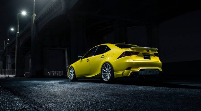 Official: 2014 Lexus IS350 F Sport by Vossen Wheels