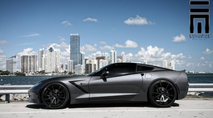 Cyber Gray Metallic Chevrolet Corvette Stingray by Exclusive Motoring 