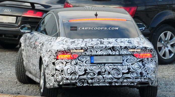 Updated Audi A7 Spotted Under Light Camouflage