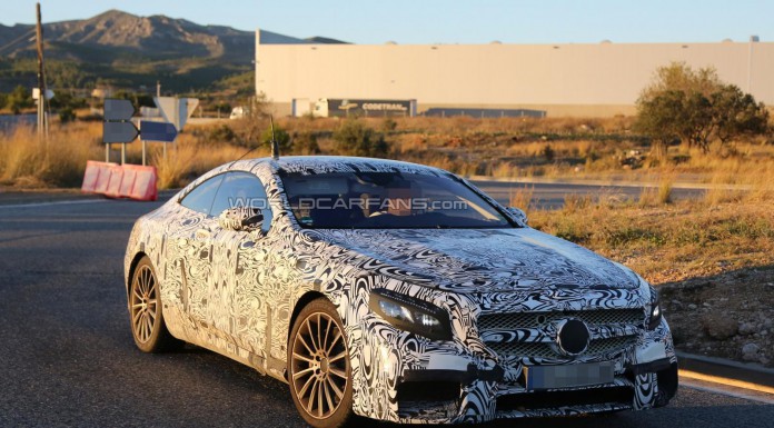 Mercedes-Benz S63 AMG Coupe Revealed More in Spyshots