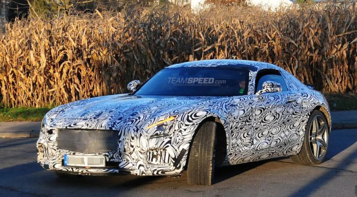 2016 Mercedes-Benz AMG GT Spied Up Close