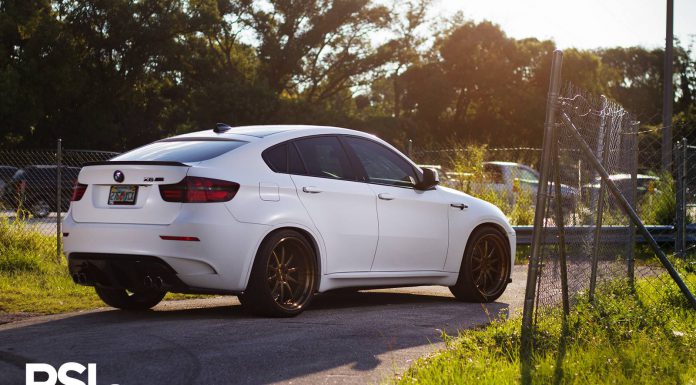 Matte White BMW X6 M