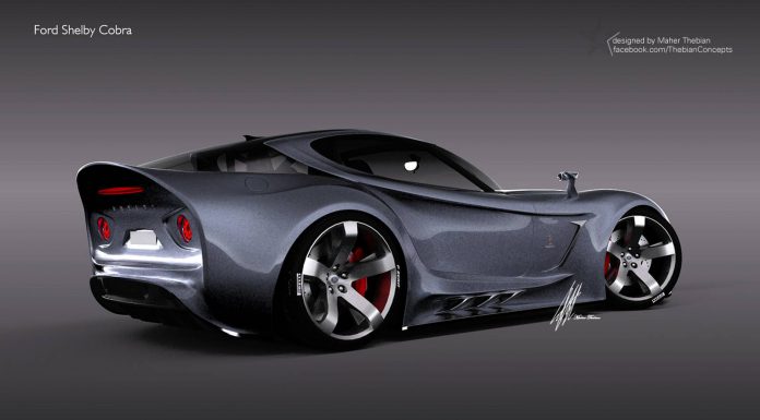 More of Maher Thebian's Futuristic Ford Shelby Cobra