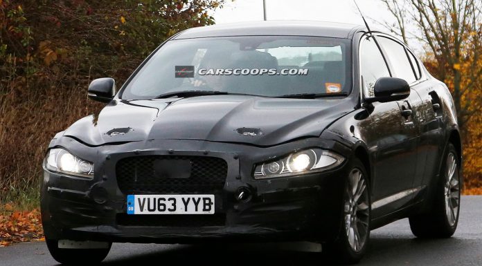 Next-Generation Jaguar XF Begins Testing