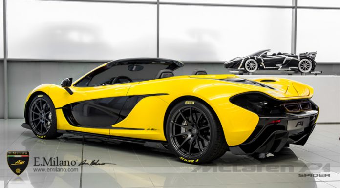 McLaren P1 Spider by Evren Milano