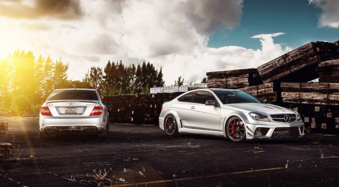 Iridium Silver Mercedes-Benz C63 AMG Duo