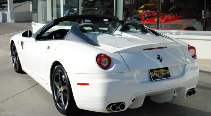 White 2011 Ferrari SA Aperta For Sale