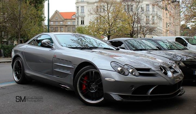 Spotted: Only Mercedes-Benz McLaren SLR 722 Edition in Czech Republic