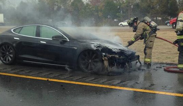 Another Tesla Model S Catches Fire in the U.S.