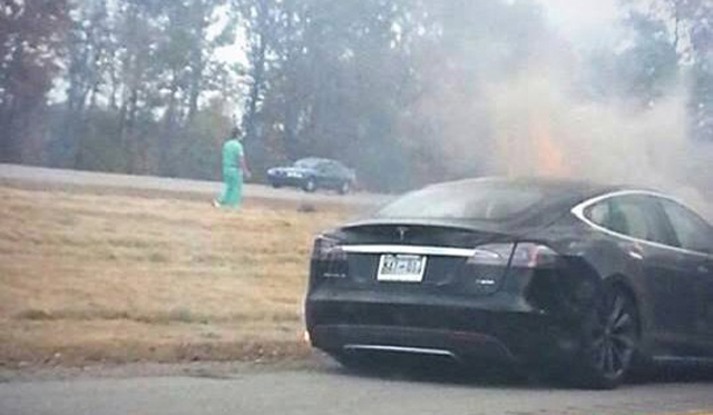 Another Tesla Model S Catches Fire in the U.S.