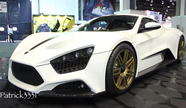 Zenvo ST1 Makes Rare Appearance at Dubai Motor Show 2013