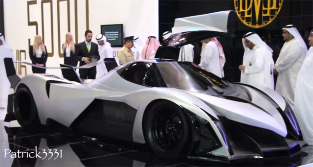 5000hp, 560km/h, V16 Devel Sixteen Revealed at Dubai