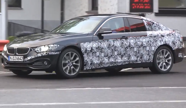 Upcoming 2014 BMW 4-Series Gran Coupe Spied at the Nurburgring